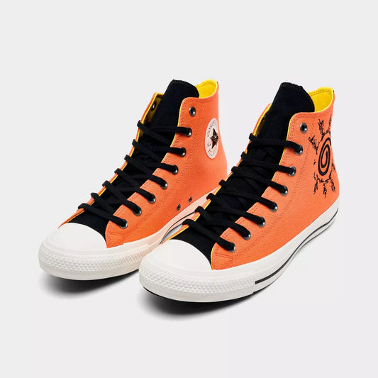 Men's Converse x Naruto Shippuden Naruto Chuck Taylor All Star High Casual Shoes