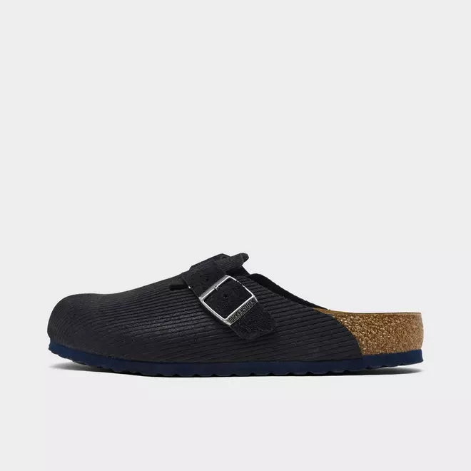 Men's Birkenstock Boston Corduroy Suede Embossed Clogs