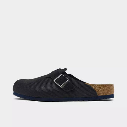 Men's Birkenstock Boston Corduroy Suede Embossed Clogs