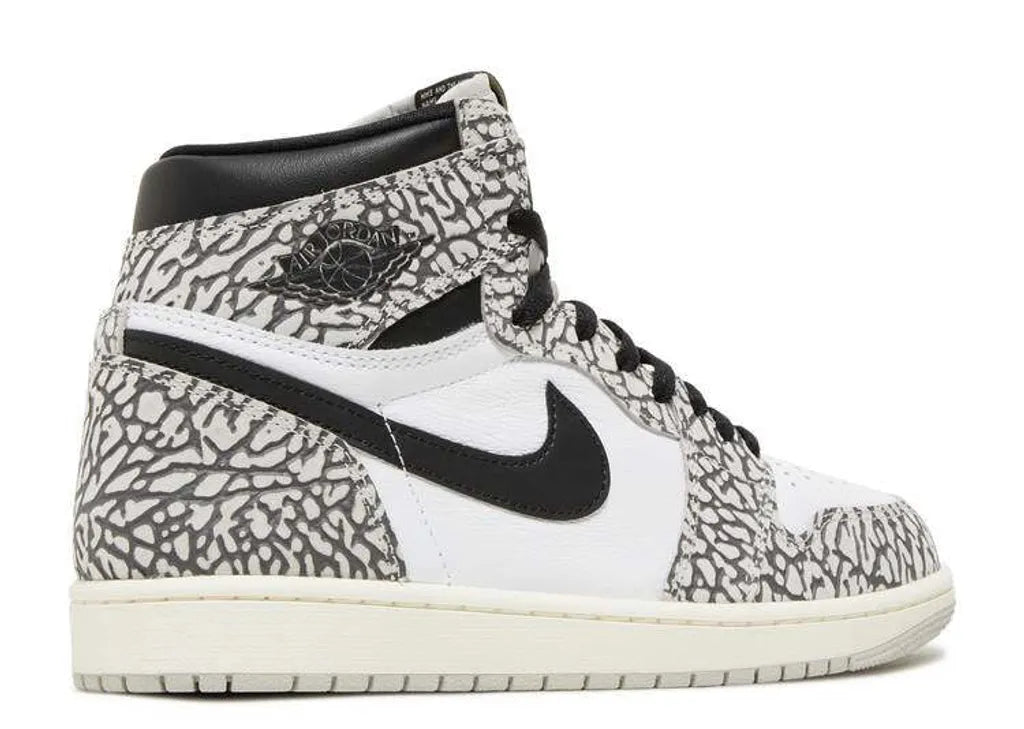 Nike Air Jordan 1 Retro  High OG  White Cement